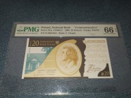 2009 20 złotych Fryderyk Chopin PMG 66 EPQ