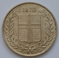 Islandia 50 aurar 1970 - stan menniczy -