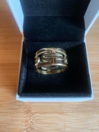 VEZZI NOWY PIERŚCIONEK OBRĄCZKA STAL CELEBRYTKA