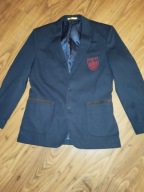 Modna marynarka męska dzianina granat 50 / M/L