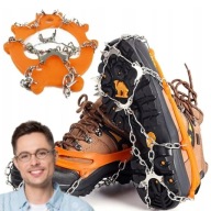 RACZKI NA BUTY TURYSTYCZNE 36-45 KOLCE ANTYPOŚLIZGOWE ŁAŃCUCHY ELASTYCZNE