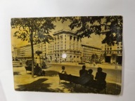 Pocztówka dźwiękowa Warszawa MDM Plac Konstytucji 1953 PRL