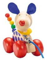 Piesek do ciągnięcia Selecta Nico 62026 12 cm