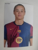 Zdjęcie 10x15 autograf Barcelona Ewa Pajor