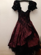 LORALIE ORIGINAL Z USA SUKIENKA VINTAGE GOTH R.S/M