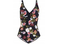 KOSTIUM KĄPIELOWY KWIATY BONPRIX 48