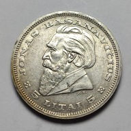 LITWA, 5 LITÓW 1936r. BASANAVICIUSr. Ag 14