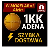 Lineage 2 L2 Elmorelab Airin x2 | 1KK Adena 1 milion | Szybko + Bonus