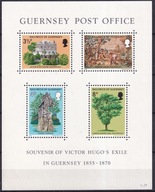 1975 Guernsey Victor Hugo Mi blok 1 **