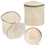 WOREK DO PRANIA BIELIZNY BIUSTONOSZY SKARPET SIATKA NA PRANIE WOREK BEŻOWY