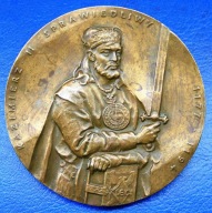 MEDAL BRAZ POCZET KROLOW POLSKI