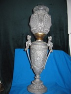 PROMOCJA-[@ch] -PAŁACOWA-Wiedenska Lampa Naftowa XIXw