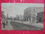 DĄBROWA GÓRNICZA BĘDZIN CZELADŻ ULICA KSIĘGARNIA SKLEP K. KOSTRZEŃSKI 1906