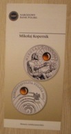 FOLDER NBP DO MONETY 50 ZŁ ZŁOTYCH 2023 MIKOŁAJ KOPERNIK JĘZYK POLSKI