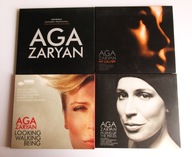 Aga Zaryan x 4 - zestaw, autografy