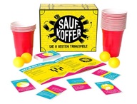 Gra imprezowa alkoholowa 8 gier ping pong piwny wersja niemiecka