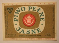 ETYKIETA - BROWAR OSTRÓW WIELKOPOLSKI - PIWO PEŁNE JASNE