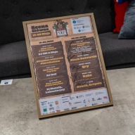 Piernikalia 2023 - plakat z podpisami artystów z soboty