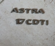 EMBLEMAT ZNACZEK KLAPY OPEL ASTRA III H 1.7 CDTI