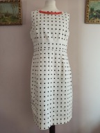 JOULES SUKIENKA w groszki z biżuterią 40