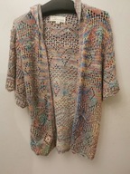 VINTAGE HAVANA CARDIGAN NARZUTKA BOHO HIPPIE R.M/L