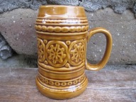 Stary Kamionkowy Kufel_ CHODZIEŻ PRL