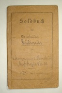 Prusy - Soldbuch - 99 I.R. - 1910 r.