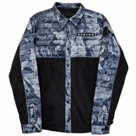 Kurtka dwustronna BURTON MB Backside Fleece Reversible True Black Glacier L