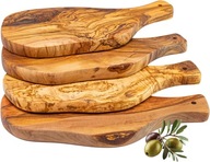 ZESTAW DESEK DO KROJENIA NATURALNE DRZEWO OLIWKOWE 4 SZTUKI