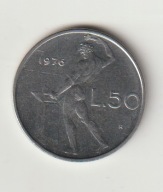Wlochy 50 lirow 1976