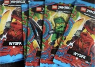 Lego Ninjago TCG seria 6 wyspa , 10 Saszetek z kartami - 50 kart
