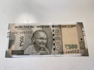 Indie - 500 rupii - 2021 - UNC