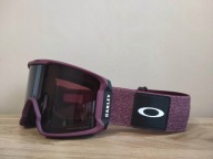 Gogle snow OAKLEY Line Miner L / Heathered Grenache (PRIZM Dark Grey 12%)