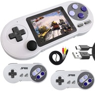 Przenośna mini konsola do gier SFC FC GBA SF2000 RETRO 6000 GIER + 2 pady