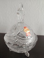 KRYSZTAŁOWA CUKIERNICA BOMBONIERA
