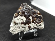 Andradyt - Bursztynowo Zielony Granat na Mikroklinie | Arizona, USA