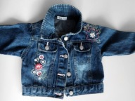 Kurtka dżinsowa katana jeansowa dla dziecka denim jeans 6-12 miesięcy