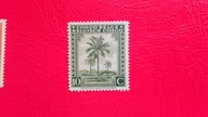 KONGO BELGIJSKIE 1942 drzewa palmy czyste**
