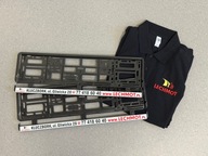 Ramki na tablice rejestracyjne i koszulka polo Lechmot - Sztab Kluczbork!!!