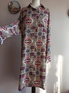 LOCKY STYLE DŁUGA swobodna KOSZULA 36/38 nowa