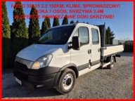 Iveco 35S15 2.3 150KM Brygadowka Doka 7-osob Skrzynia 3.4m Klima Sprowadzo