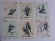 San Marino - portrety kobiet - Mi. 1133-38 **