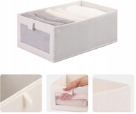 Organizer NA UBRANIA do SZAFY szuflady SPODNIE ODZIEŻ BIELIZNĘ DUŻY XXL