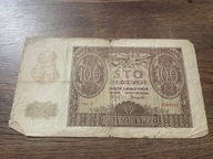 Polska - 100 złotych - 1940 - seria D
