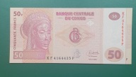 Banknot 50 Franków 2022 UNC, Kongo