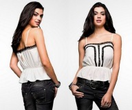 Bluzka na ramiączkach 34 koronka bralet TOP shirt koszulka