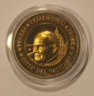 WATYKAN 2004 50 EURO CENT CENTÓW JAN PAWEŁ II - SPECIMEN PRÓBA, RZADKOŚĆ