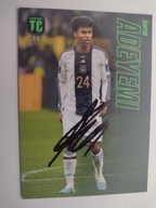 Karta panini autograf Niemcy Karim Adeyemi Top Class