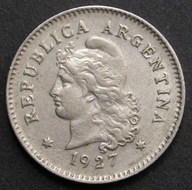 Argentyna 10 centavos 1927 - stan 2