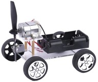 Pojazd napędzany silnikiem DC ze śmigłem - zestaw